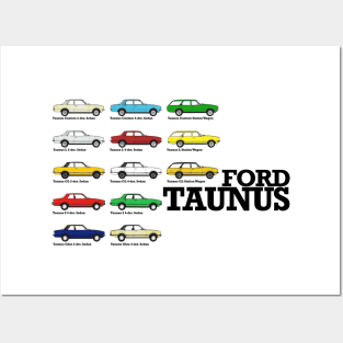 FORD TAUNUS RANGE - brochure Posters and Art